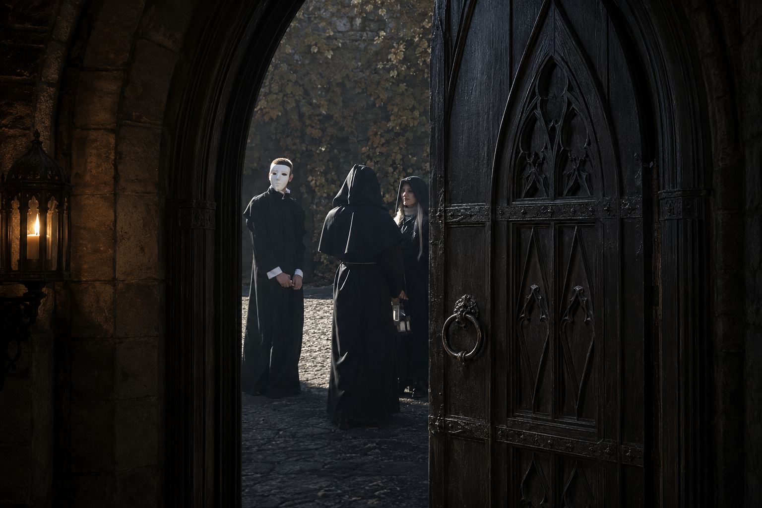 Entrance to the Castle Room: The Hall of Hidden Faces